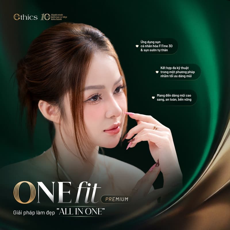 ONE fit Rhinoplasty: Personalised Nose Shaping with FITme 3D Cartilage